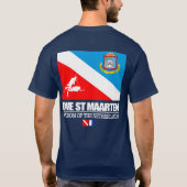 Dive Sint-Maarten (sq) T-shirt (Achterkant)