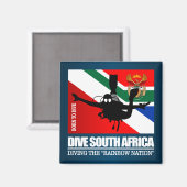 Dive South Africa DF2 Magneet (Voorkant / Achterkant)
