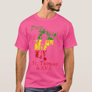Dive St Thomas U S V I Vacation Diving T-shirt