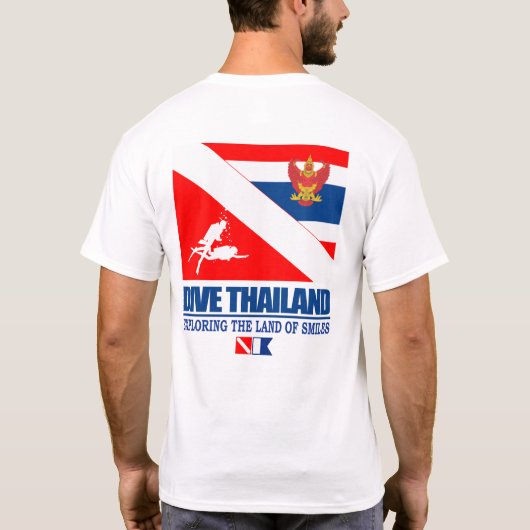 Dive Thailand Apparel T-shirt (Achterkant)