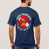 Dive Thailand (rd) T-shirt (Achterkant)