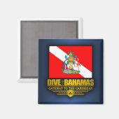 Dive the Bahamas 2 Magneet (Voorkant / Achterkant)