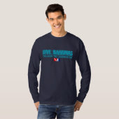 Dive the Bahamas (sq) T-shirt (Voorkant volledig)