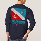 Dive the Bahamas (sq) T-shirt (Achterkant)