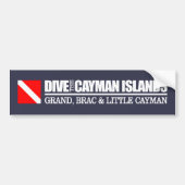 Dive the Cayman Islands DF2 Bumpersticker (Voorkant)