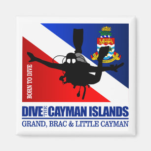 Dive the Cayman Islands DF2 Magneet