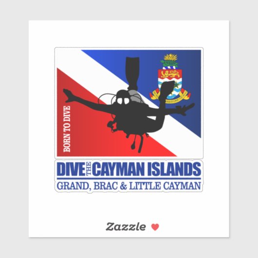 Dive the Cayman Islands DF2 Sticker (Vel)