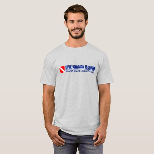 Dive the Cayman Islands DF2 T-shirt (Voorkant volledig)
