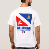 Dive the Caymans Apparel T-shirt (Achterkant)