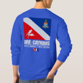Dive the Caymans Apparel T-shirt (Achterkant)