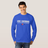 Dive the Caymans Apparel T-shirt (Voorkant volledig)