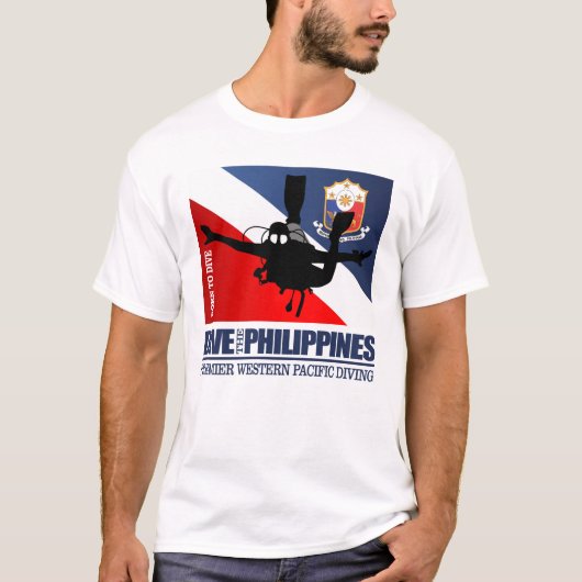 Dive the Philippines DF2 T-shirt (Voorkant)