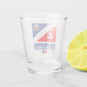 Dive the Philippines (sq) Shot Glas (Achterkant)