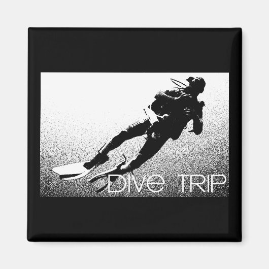 Dive Trip Magnet (Voorkant)