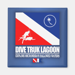Dive Truk Lagoon Magneet