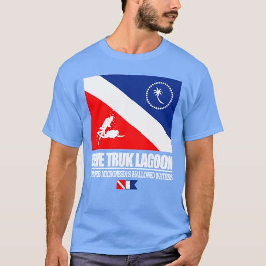 Dive Truk Lagoon T-shirt (Voorkant)
