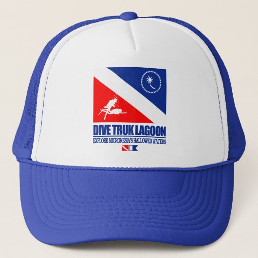 Dive Truk Lagoon Trucker Pet (Voorkant)