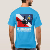 Dive Turks & Caicos DF2 T-shirt (Achterkant)