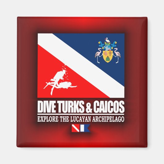 Dive Turks & Caicos Magneet (Voorkant)