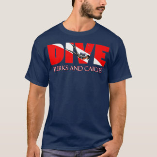 DIVE Turks en Caicos SCUBA duikend Snorkelen T-shirt