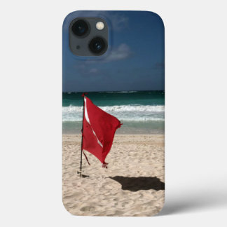 Dive vlag op strand Case-Mate iPhone case
