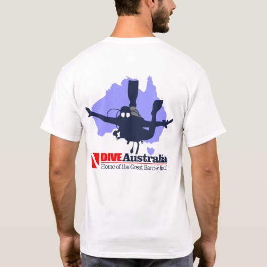 DIVEAustralia 2 T-shirt (Achterkant)