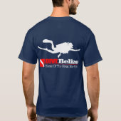 DIVEBelize T-shirt (Achterkant)