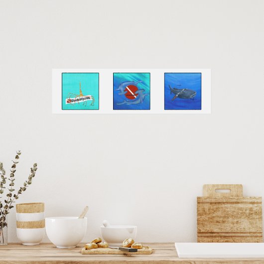 DiveBuddy.com Poster (Keuken)