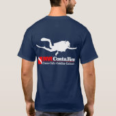 DIVECostaRica T-shirt (Achterkant)
