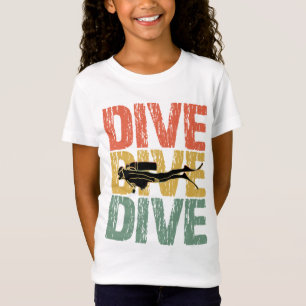 Diveduik - scuba duiker onderwater t-shirt
