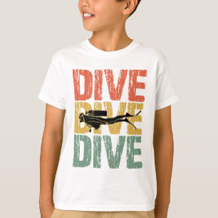 Diveduik - scuba duiker onderwater t-shirt
