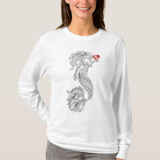 Divehart Mermaid Women's Long-Sleeve T-Shirt