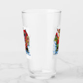 Divehart Superhelden Pint Glass Glas (Rechts)
