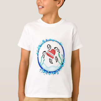 Divehart Turtle Kinder T-Shirt