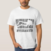 Divemaster Barcode T-shirt (Voorkant)
