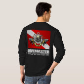 Divemaster (BTD) T-shirt (Achterkant volledig)