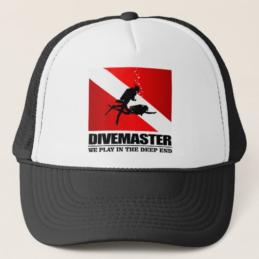 Divemaster (Deep End) Trucker Pet (Voorkant)