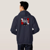Divemaster (Scuba Tanks) Apparel Hoodie (Achterkant volledig)