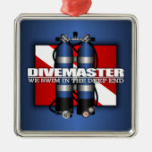 Divemaster (Scuba Tanks) Metalen Ornament (Voorkant)