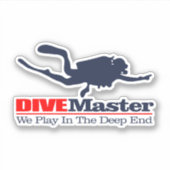 DIVEMaster Sticker (Voorkant)