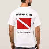 Divemaster T-shirt (Achterkant)