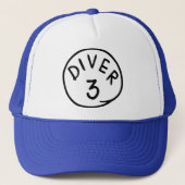 Diver 3 trucker pet (Voorkant)