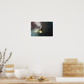 Diver aflopend poster (Keuken)