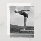 Diver Briefkaart (Voorkant / Achterkant)