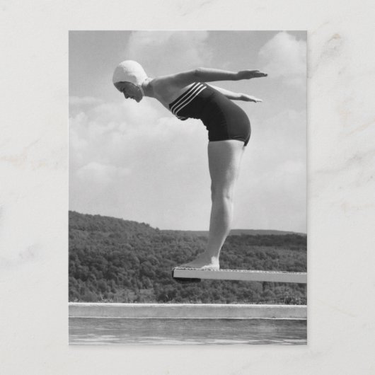 Diver Briefkaart (Voorkant)