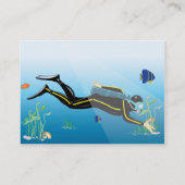 Diver - Chubby Visitekaartje (Achterkant)