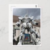 Diver City - Unicorn Gundam Briefkaart (Voorkant / Achterkant)