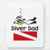 Diver Dad Muismat (Voorkant)