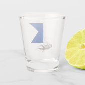 Diver Down Shot Glas (Achterkant)