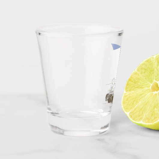 Diver Down Shot Glas (Links)